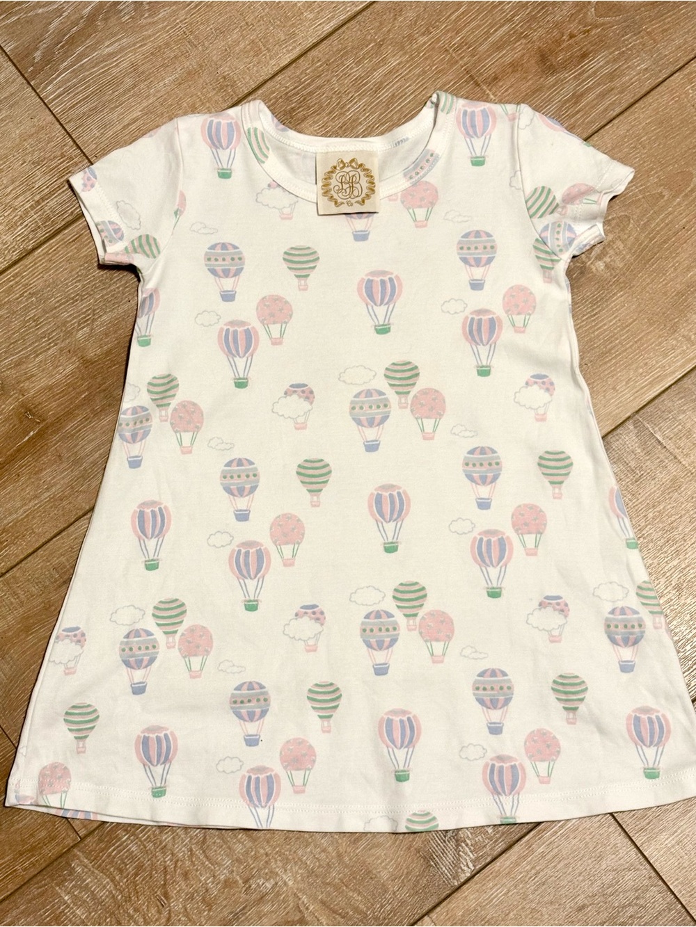Tbbc Polly play dress Hot Air Balloon Print Cotton Dress - Pastel